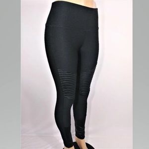 layer 8 black moto leggings